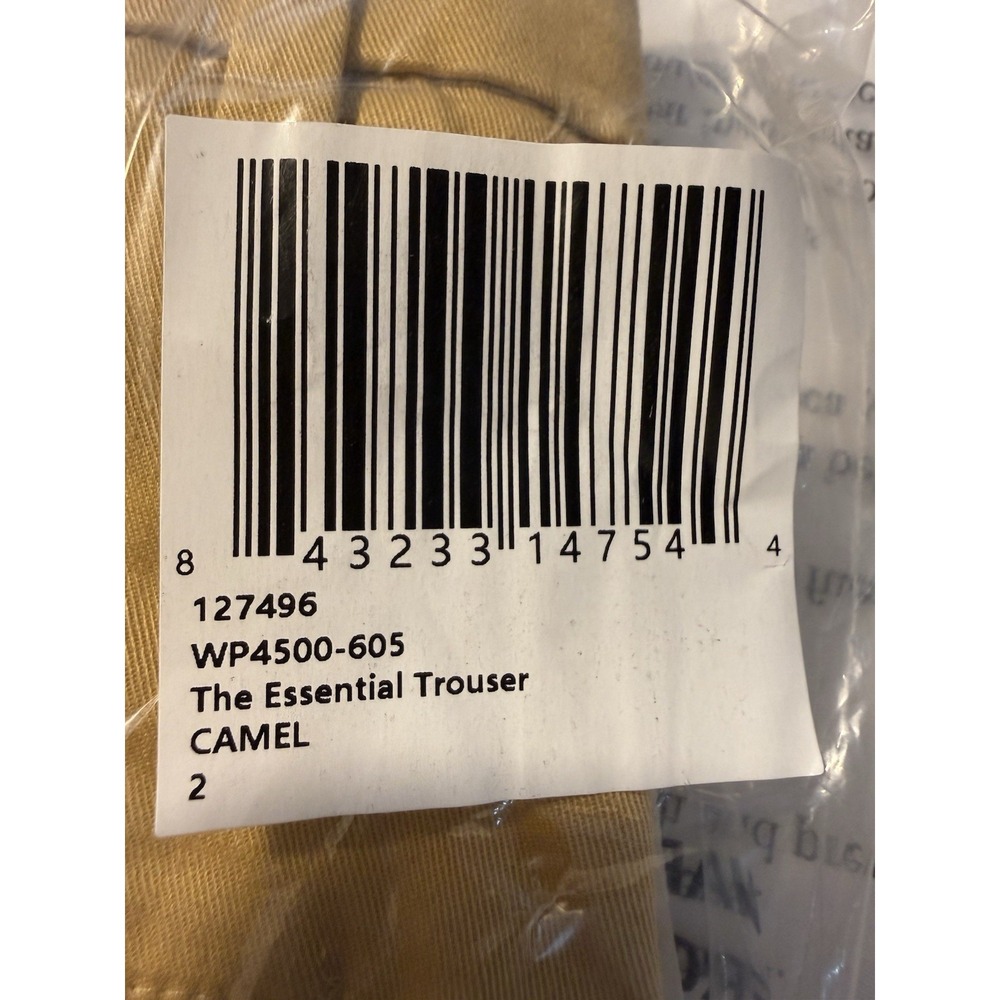 Wildfang Lot of 3 Trousers Size 2 NWT Empower & Essential Pants Camel Blue - Picture 15 of 15
